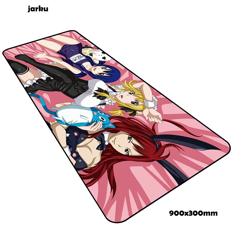 Size 900x300x2mm Коврик для мыши Феи хвост 900x300 мм коврик для ноутбука компьютерная мышь игровые аксессуары гаджет большие игровые коврики и чехлы игры pc gamer - Цвет: Size 900x300x2mm