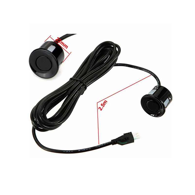 Беспроводной датчик парковки с ЖК дисплеем фонарь 4 датчика s показывает