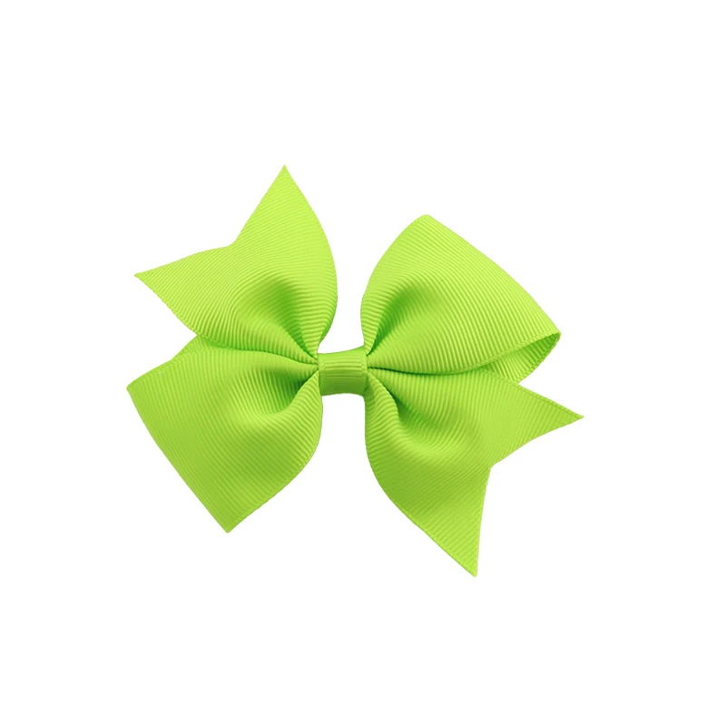 Hair Bow Boutique Solid Grosgrain Ribbon Hairgrips baby Clips Headwear Barrette Bowknot HairpinsFor Women Girls Accessories | Детская