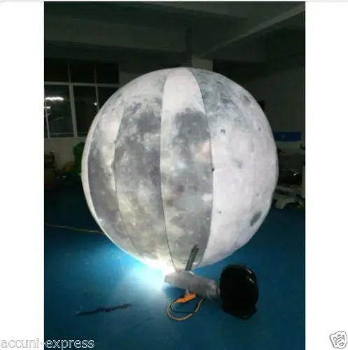 

2M Led Lighhd Inflatable Moon Ball for Outdoor Promotion h z