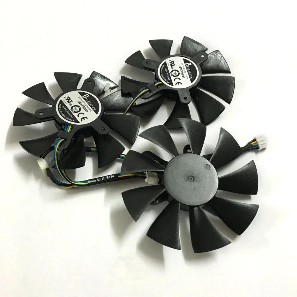 Кулер для видеокарты GTX 1060/970 вентилятор графического процессора zotac GTX970 T3 1060 6GD5 OC