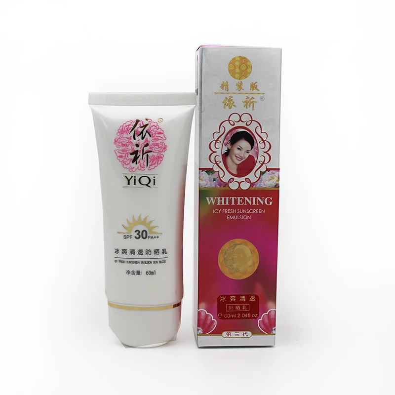 Good result yiqi sunblock Refreshing whitening sunscreen spf30 | Красота и здоровье