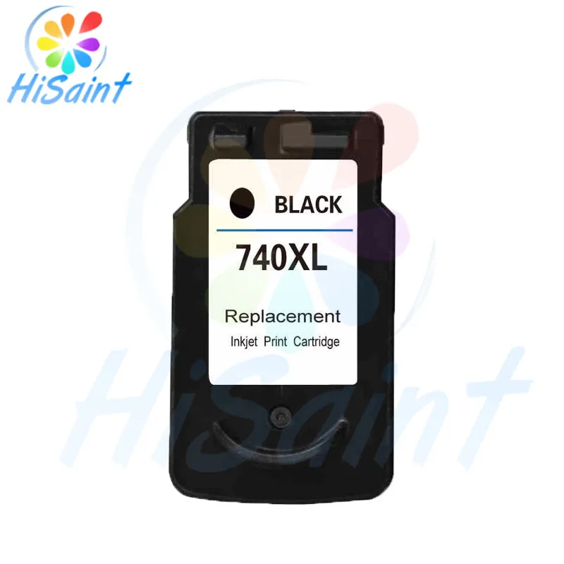 Hisaint 2017 Горячая Распродажа e для Canon 740 PG740 PG-740 черные чернила Cartridgs PIXMA MX517 MX437 MX377 MG4170