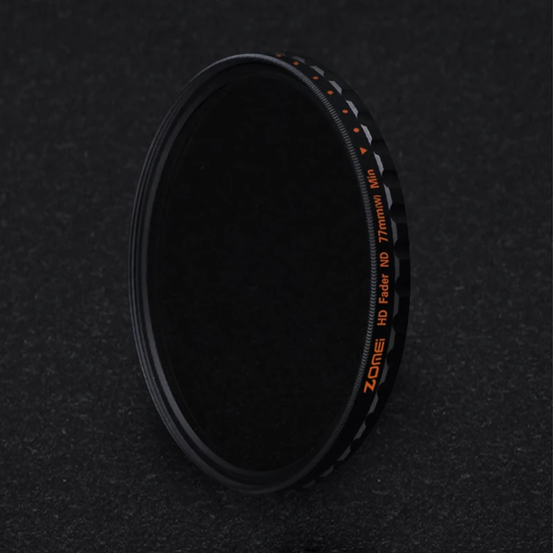 Стекло Zomei 67 мм HD с многослойным покрытием Shott ND2-400 для объективов Canon Nikon Sigma Tamron Sony