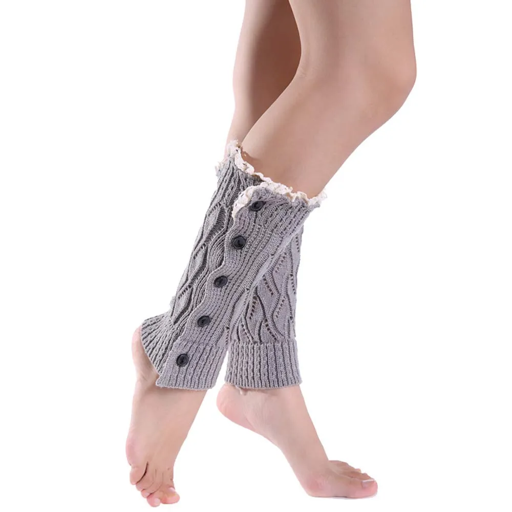 Женские зимние носки, гетры, mujer invierno, повязки для бедер# P20 - Цвет: F