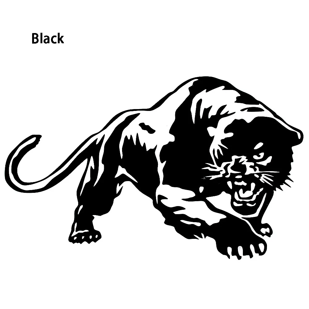 1 шт. огненная Дикая пантера Охотничья Наклейка на тело автомобиля наклейки для