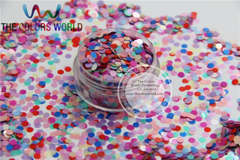 RG3 63 смешанный перламутровый цвет ультратонкий растворитель устойчивый круглая