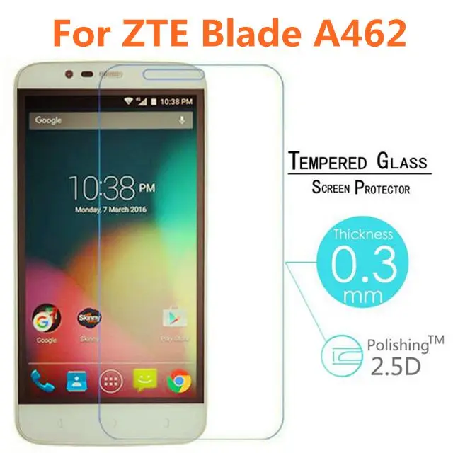 Закаленное стекло 9H для ZTE Blade A462 оригинальная Взрывозащищенная защитная пленка |