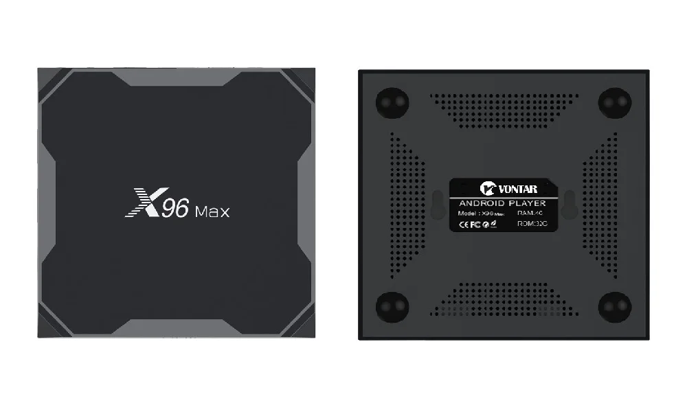 X96 MAX Android 9,0 ТВ приставка DDR4 4 Гб 64 Гб четырехъядерный процессор Amlogic S905X2 2,4G и 5 ГГц Wifi 1000 м H.265 4 к смарт медиаплеер телеприставка