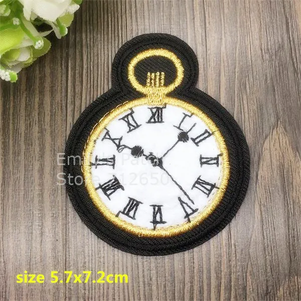 10 pcs of style 18 Новое поступление 10 шт. воздушные часы башня капсула камера вышитые термонаклейки мультфильм образец аппликации вышивка аксессуар - Цвет: 10 pcs of style 18