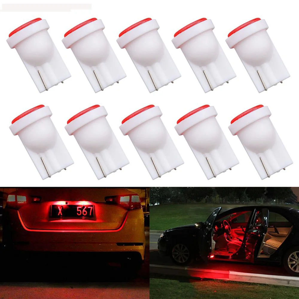 T10 LED Car Lights Clerance Auto Lamp 12V Side Plate License Decoration Width Light 1-10 pcs | Автомобили и мотоциклы