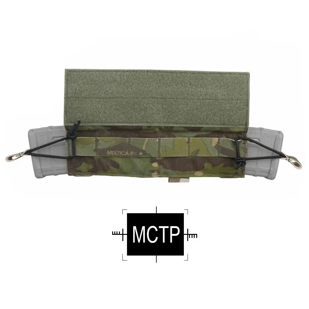 EMERSONGEAR Тактический Магнитный чехол с боковым вытягиванием подсумок M4 тактический Molle Mag крюк и петля боевой Мультикам EM9044