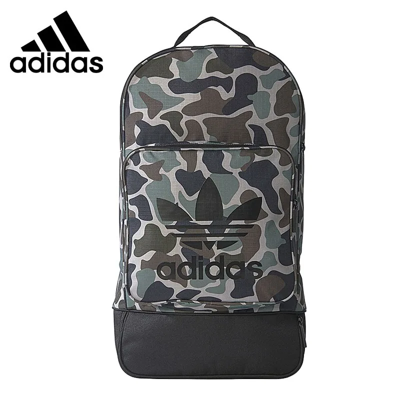 Оригинальный Новое поступление 2018 Adidas Originals BP STREET CAMO унисекс рюкзаки