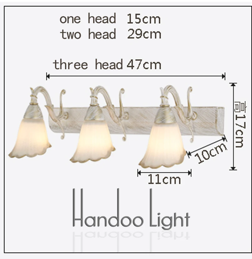 Бесплатная доставка ретро Европейский зеркальный Передний фонарь винтажный