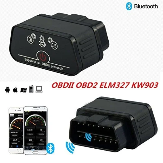 ELM327 Bluetooth OBD2 CAN BUS сканер работает ELM 327 адаптер BT беспроводной только Android