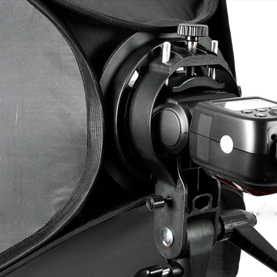 Godox 40x40 см 50x50 60x60 80x80 складной софтбокс для вспышки Speedlite S типа Кронштейн подходит