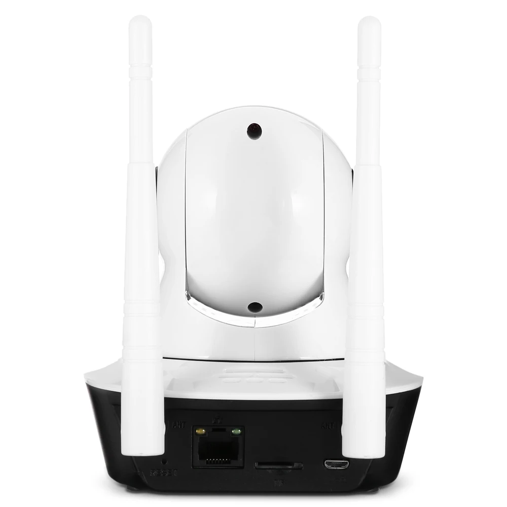 ESCAM G02 двойная антенна 720P панорамирование/наклон WiFi IP IR камера Поддержка ONVIF макс