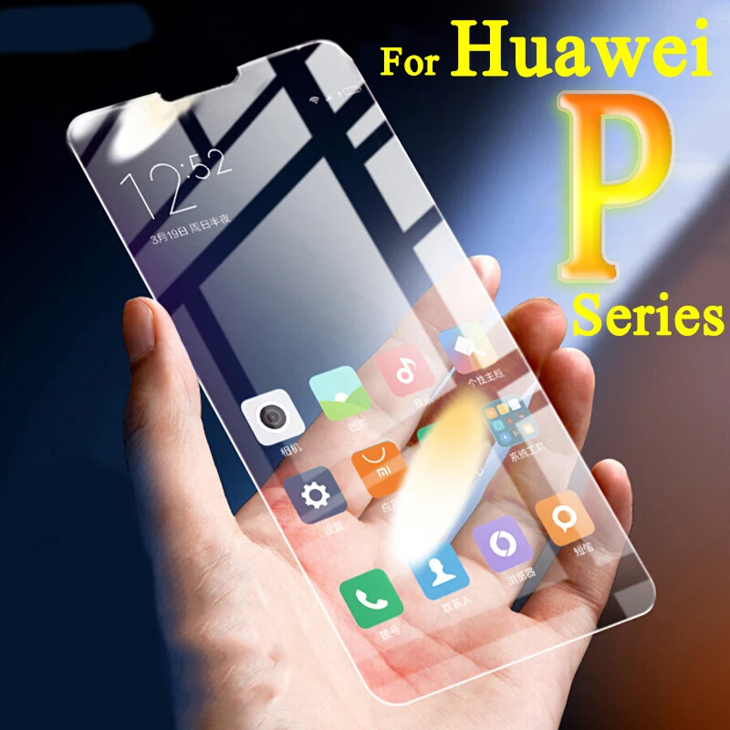 For huawei p 20 lite glass p9 mini p7 10 p8 p20 light pro plus 9 smart protective Screen Protect Tempered Glas | Мобильные телефоны