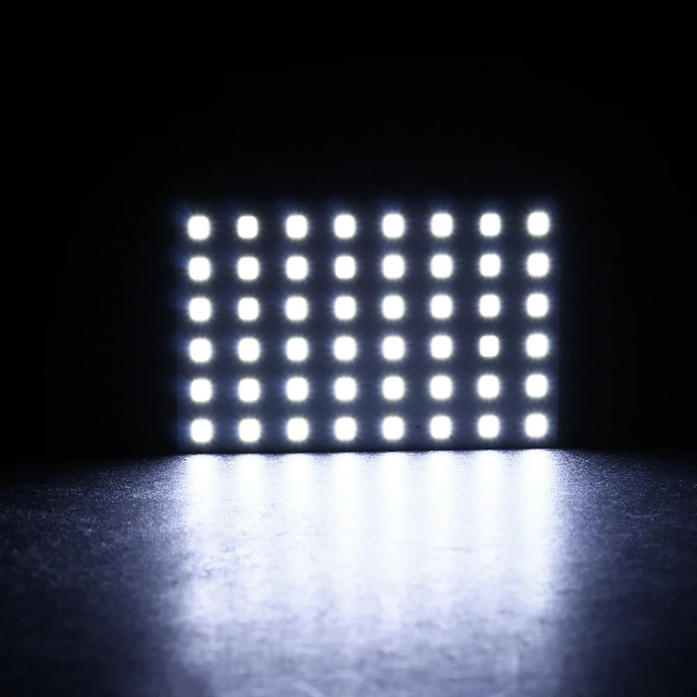 1 комплект 48 SMD Светодиодная панель белого/синего/теплого белого цвета для