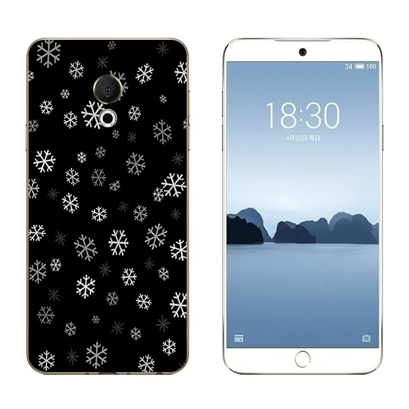 5 46 &quotдля Meizu 15 Lite Мягкий ТПУ силиконовый чехол для M15 задняя крышка Coque Fundas Smiley