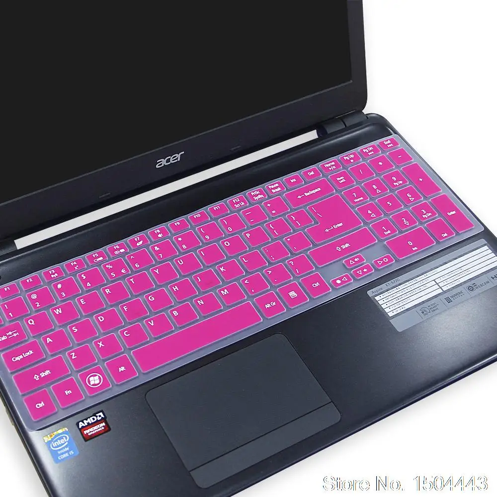 rose 15 15,6 дюйм чехол для клавиатуры протектор для acer Aspire Travelmate 5744Z 7750 7750 г 5735z 5742 5742G 5742z 5742zg 5744 5750 5750 г - Цвет: rose