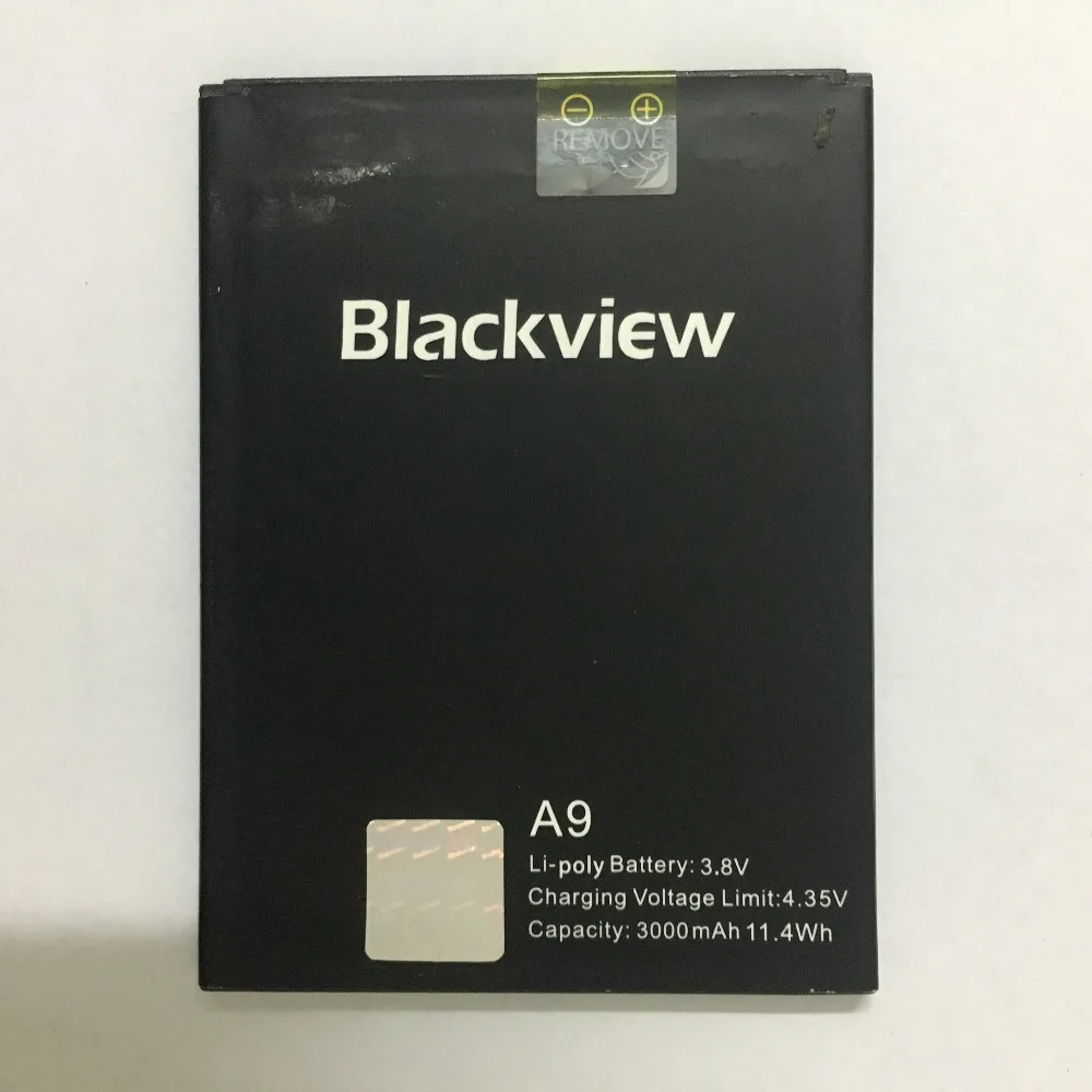 100% Оригинальный резервный аккумулятор Blackview A9 2000 мАч Сменный для смартфона |
