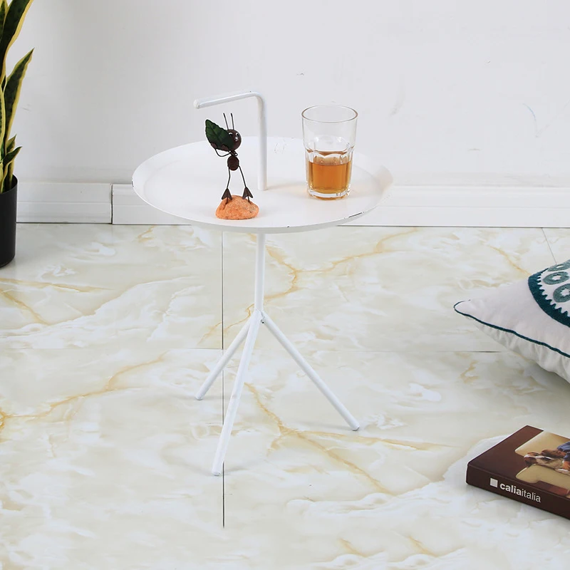 2 шт креативный съемный Круглый Кофейный столик с ручкой современный