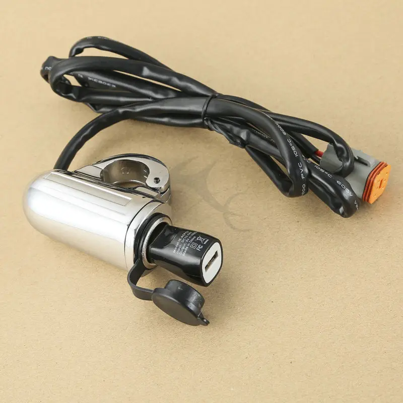 " крепление на руль вспомогательный USB порт питания для Harley Street XG500 XG750 15-17 S порт ster XL 14-17 Dyna 12-17 Road King 14-16