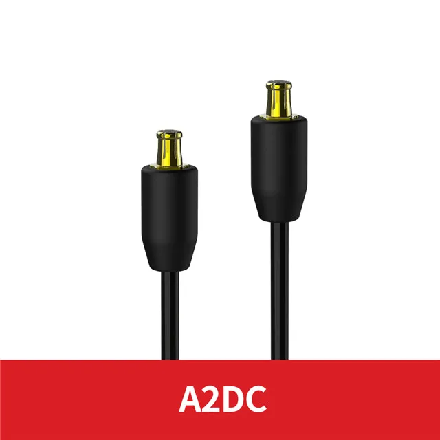 a2dc pin TRN BT3S беспроводной Bluetooth 4,2 APT-X кабель IPX7 водонепроницаемый наушники Поддержка CSR8645 чип MMCX \ 2 контакта/IE80 для TRN V80 V30 KZ - Цвет: a2dc pin