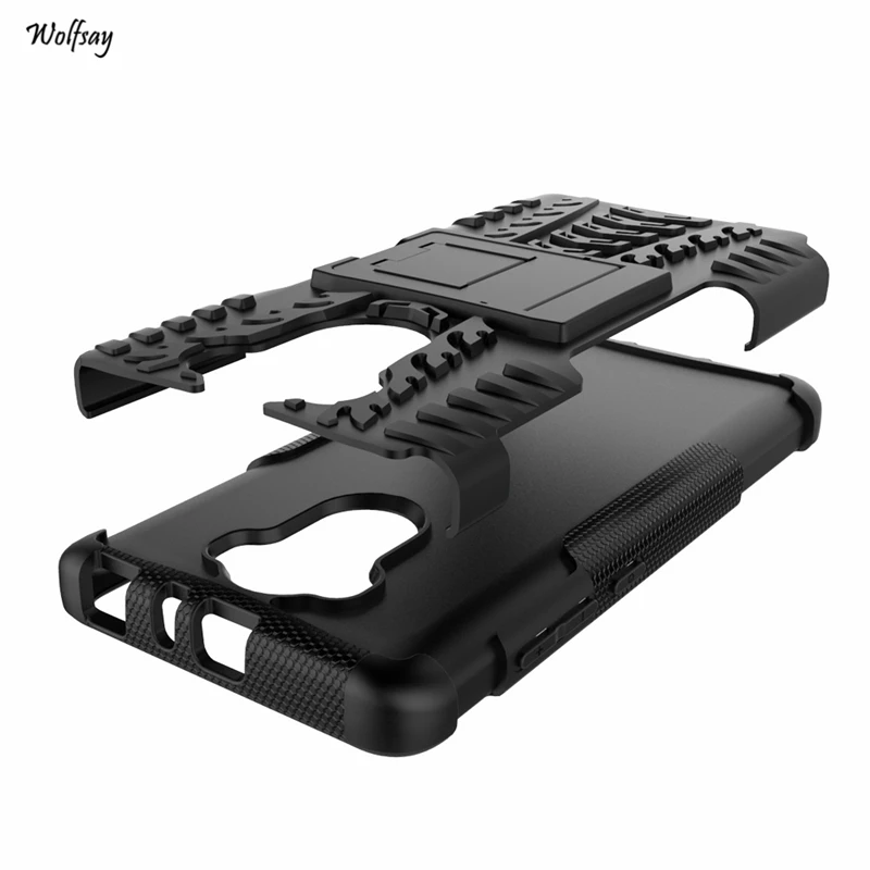 Чехол Wolfsay для Xiaomi Redmi 4 Pro резиновый и пластиковый держатель чехол / Prime # &lt|case xiaomi