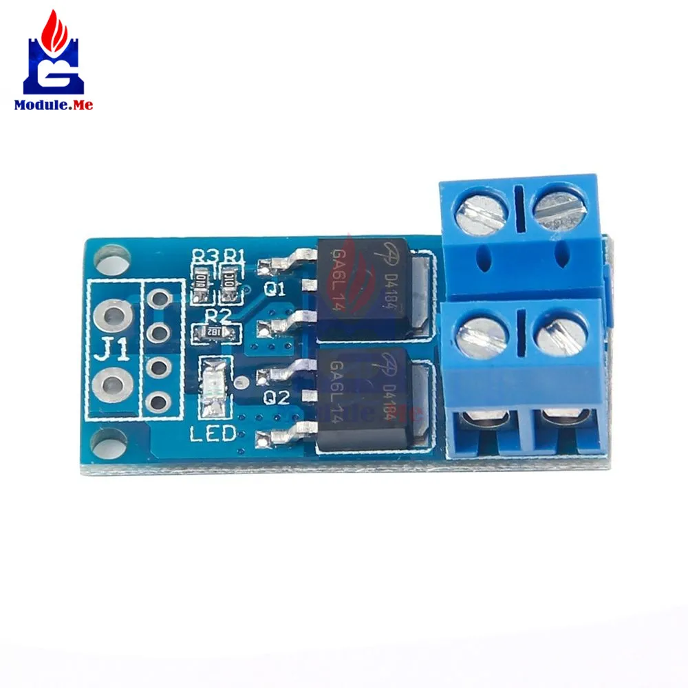 15A 400 Вт MOSFET триггер переключениt приводной модуль ШИМ-регулятор электронный переключатель Управление Панель DC 5 V-36 V Высокая Мощность модуль