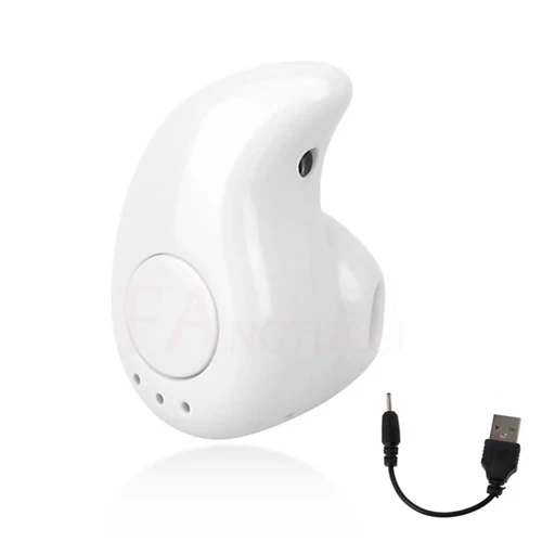 Белый FANGTUOSI, мини беспроводные Bluetooth наушники, S530, в ухо, Спортивная гарнитура, наушники, наушник с микрофоном для всех смартфонов - Цвет: Белый