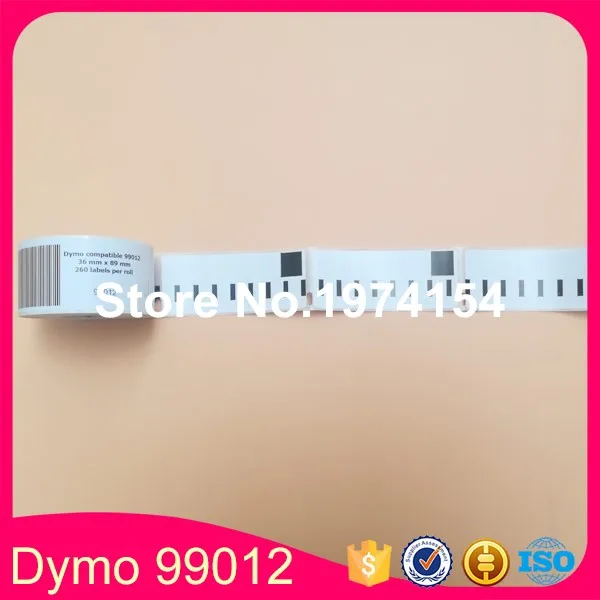 2 рулона 89 мм * 36 260 шт. LW 99012 печатная этикетка совместимая с DYMO Labelwriter Ленточные