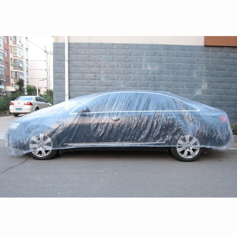 Портативный прозрачный автомобильный пылезащитный грязный чехол с полным