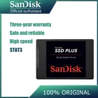100% Оригинальный Внутренний твердотельный диск Sandisk SSD 120 ГБ 240 ГБ 480 Гб SATA3 2,5 SSD PLUS жесткий диск для ноутбука, настольного ПК