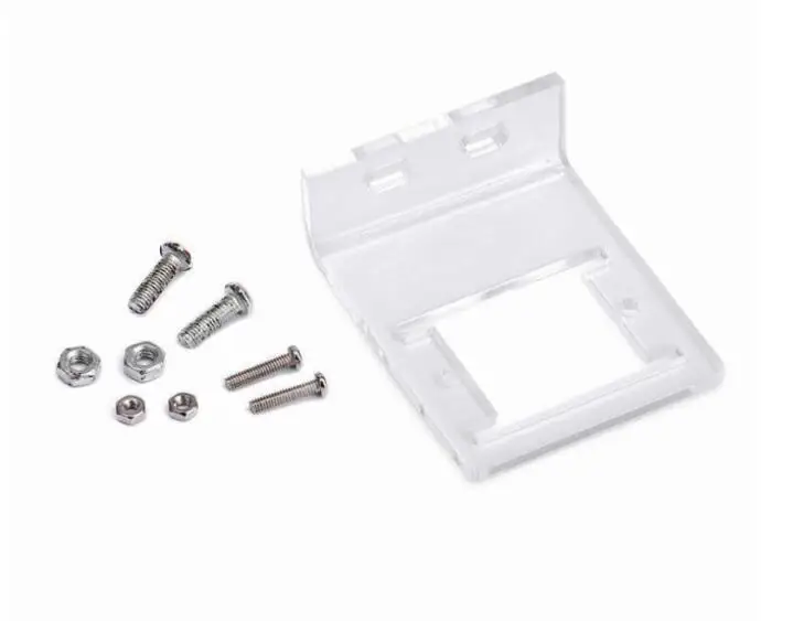 HC-SR501 Bracket 1 шт./лот HC-SR501 Регулировка ИК пироэлектрический инфракрасный PIR датчик движения модуль детектора для arduino для raspberry pi наборы - Цвет: HC-SR501 Bracket