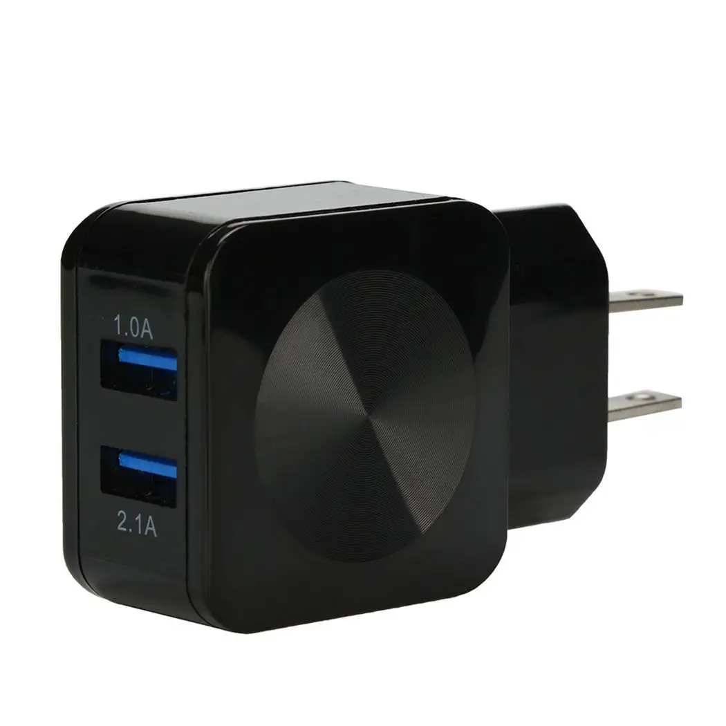 Универсальное зарядное устройство с двумя USB головкой для зарядки 50 60 Гц 3.1A 220V 2000mA