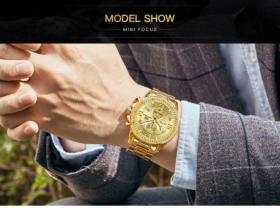 Relogio Masculino модные часы мужские золотые и черные мужские s часы лучший бренд Роскошные спортивные часы Reloj Hombre водонепроницаемые