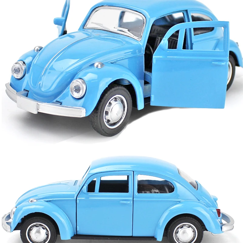 Новинка 1/32 немецкий Volkswagen Vw Classic Beetle Bug литый под давлением металлический