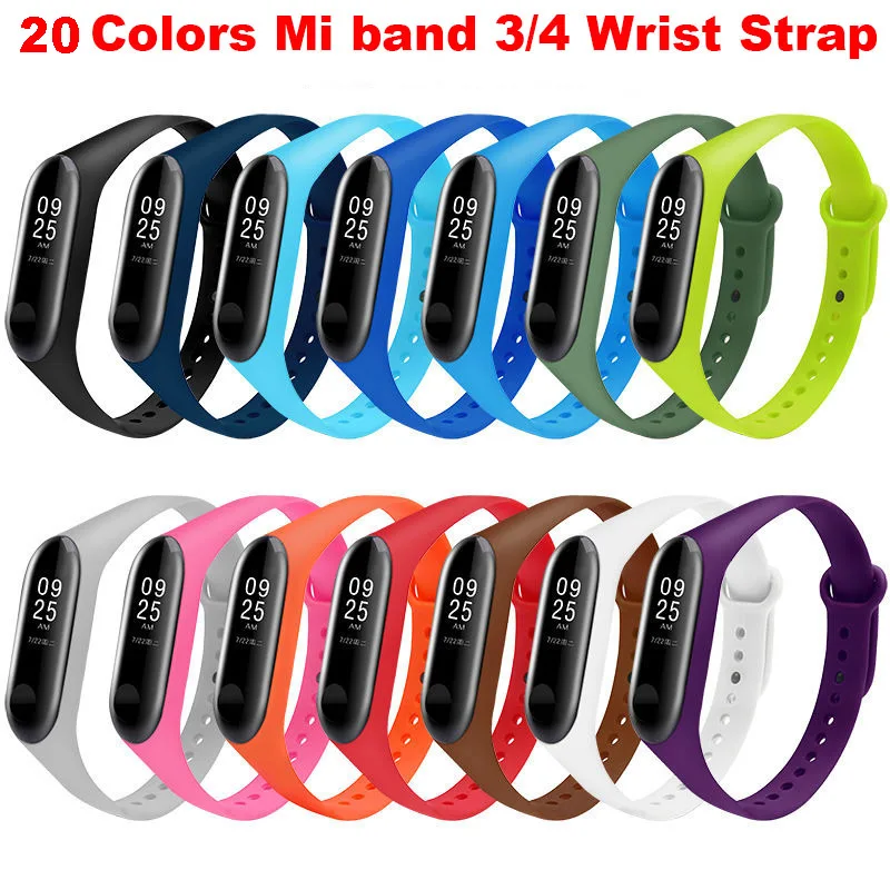 Daruyne mi Band 3 ремешок для Xiao mi band 3 Спортивные часы силиконовый ремешок для mi band 3 Силиконовый Браслет замена