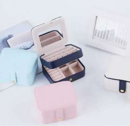 New Arrival Portable Jewellery Box Women Lady Travel Packaging Storage Organizer Makeup Case Hot Display | Дом и сад