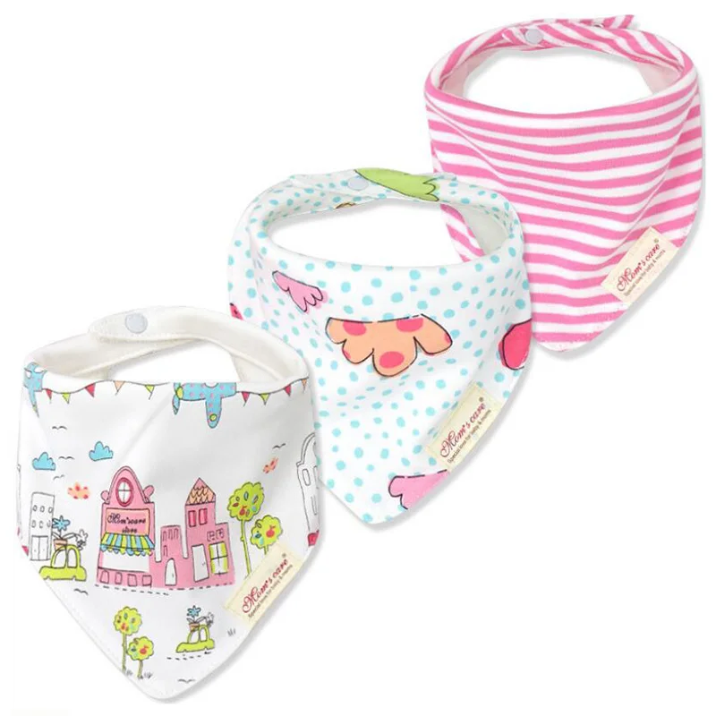 3 шт./лот хлопок детские Babador Bandana нагрудник, повязки на грудь для детей, шарф для девочек, для мальчиков Детские Нагрудники Слюнявчики зимний шарф аксессуары для кормления