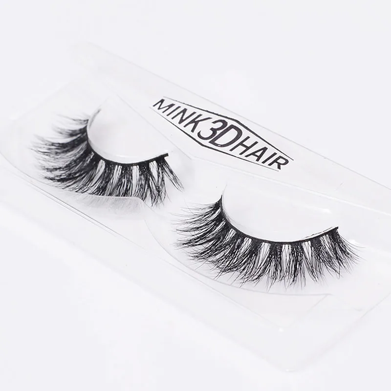 Норковые накладные ресницы 3D ручной работы перекрещивающиеся натуральные