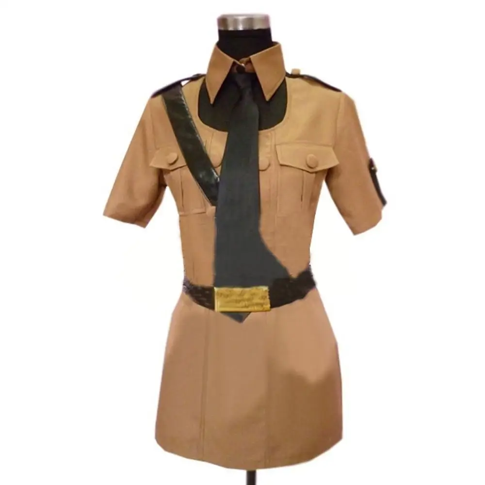 Шампанское Горячая Мультфильм APH Axis Powers Hetalia костюмы для косплея Италия женская Алиса Униформа Vargas - Цвет: Шампанское