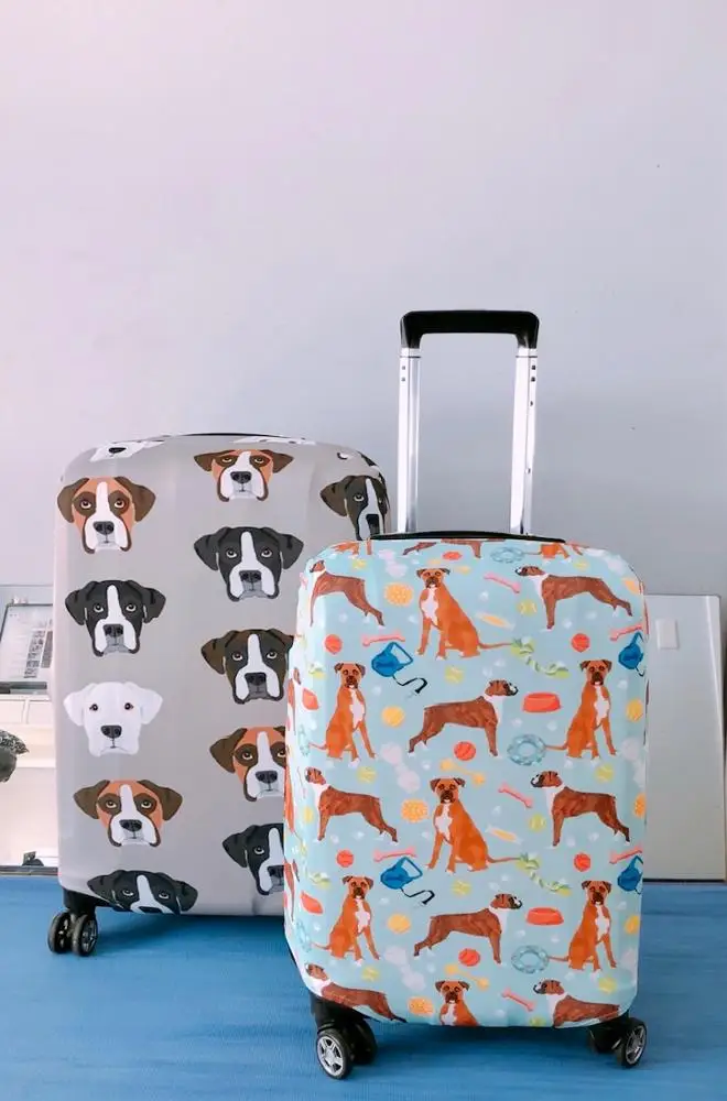 

FORUDESIGNS Black Art African Girls Luggage Covers for 18-30 Inch Elastic Suitcase Protective Trolley Bag Travel Accessories
