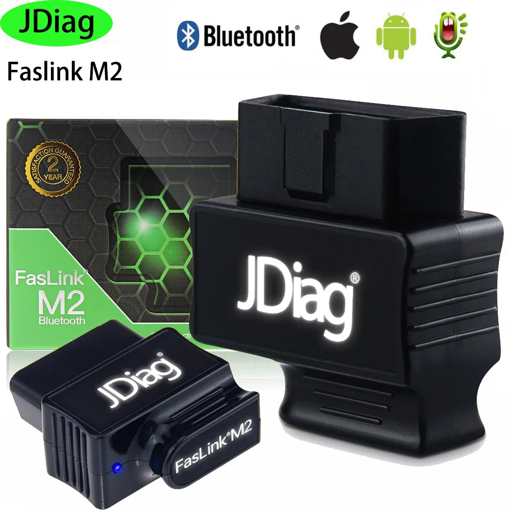 Автомобильный диагностический инструмент ELM327 JDiag FasLink M2 bluetooth 4 0 OBD2 автомобильный