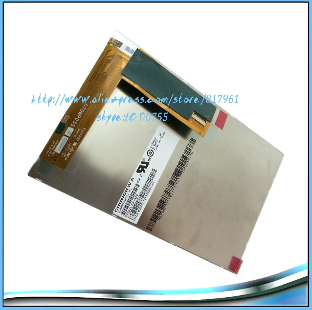Free shipping New Original 7 inch LCD CLAA070WP03 for Ainol Novo novo7 Venus Tablet Display screen HD 1280*800 | Электроника
