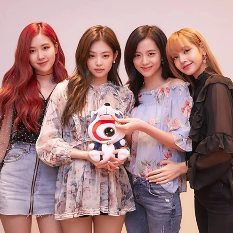 Kpop Blackpink JENNIE уличная одежда Harajuku свежее милое платье женское летнее свободное перспективное шифоновое платье с длинным рукавом