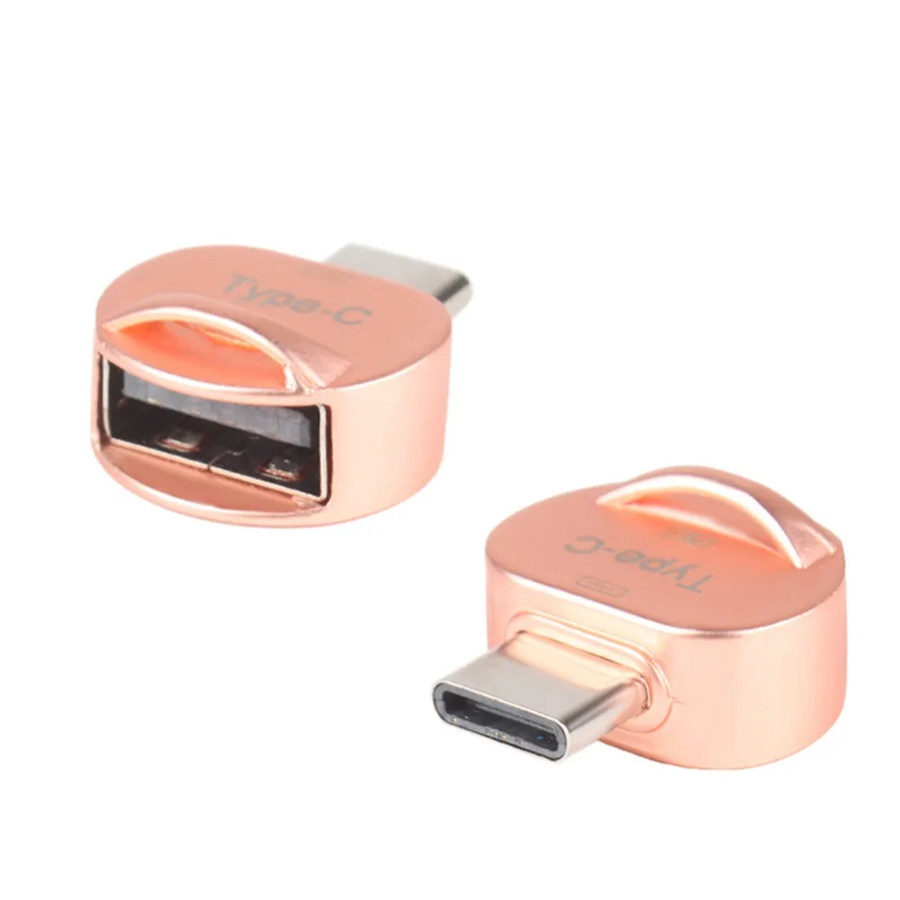 Адаптер с разъемом Папа USB и мама 3 1 Type C адаптер Apple OTG для синхронизации данных