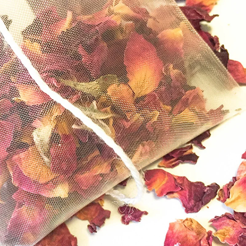 5000 unids/lote de bolsas de t&eacute; de pir&aacute;mide vac&iacute;as de nailon, Infusor de t&eacute;, colador de t&eacute;, 5,8 cm x 7cm, LX0120-3